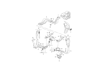 Air guide channel for vehicles with 2nd evaporator PR-9AH