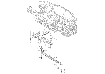 Noise insulation, underbody trim