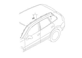 Head airbag unit