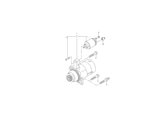 Starter and single parts