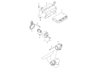 Electrical parts for trailer towing