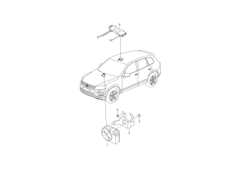 Anti-theft alarm system with interior monitor