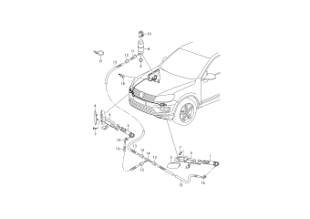 Headlight washer system