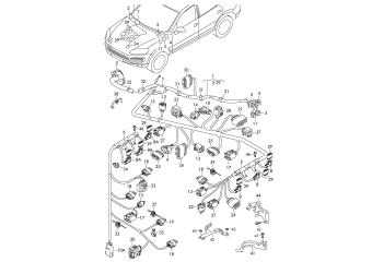Wiring set for engine CGEA, CGFA, CJTA, CGNA, CYJA