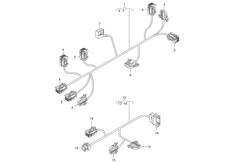 Harness for air conditioner