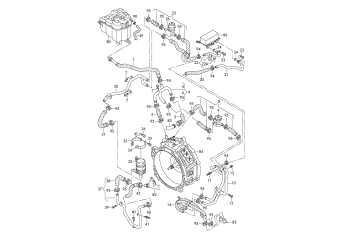 Coolant cooling system 3.0ltr., hybrid petrol engine+, PR-D19