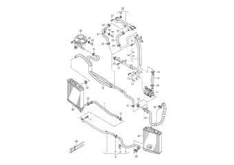 Coolant cooling system 3.0ltr. petrol engine+, PR-D09, D12