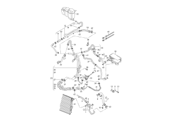 Coolant cooling system 3.0ltr., feed diesel engine+, CVWA, CVVA