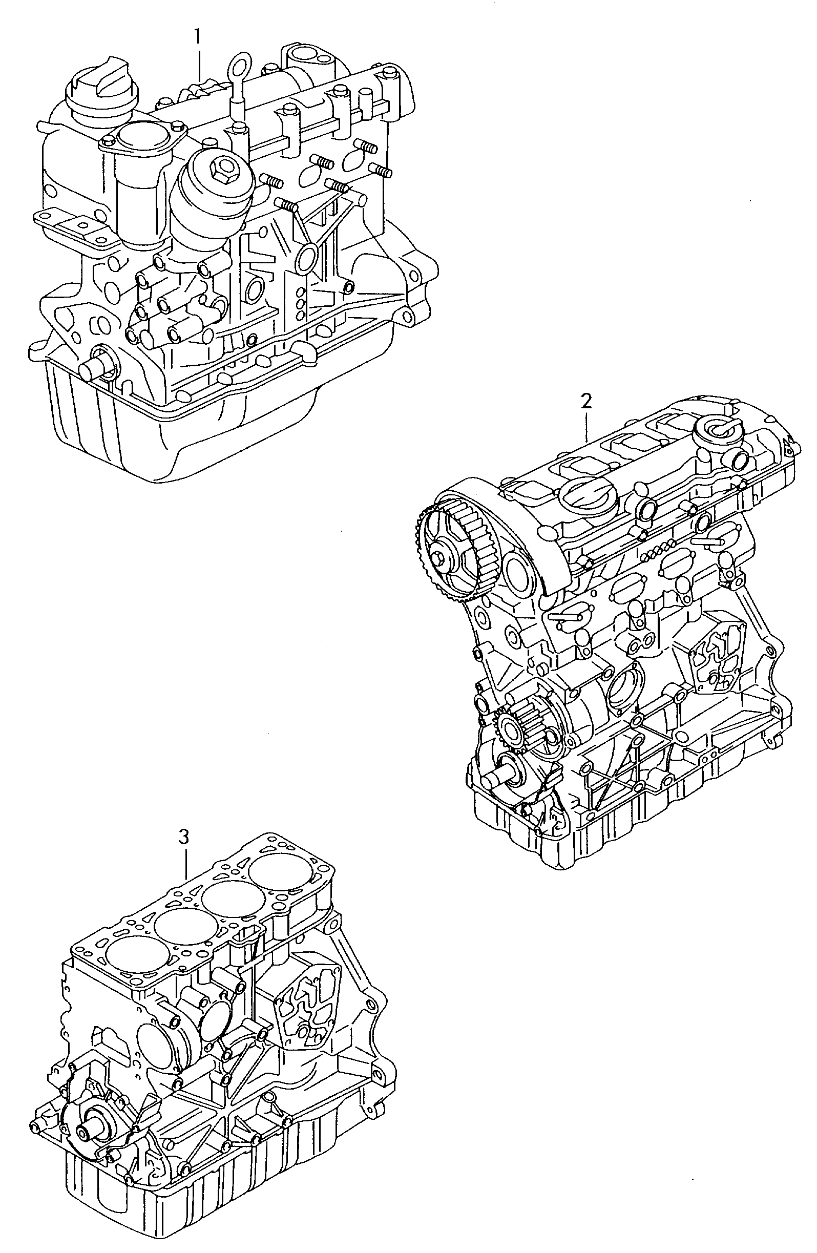 Base engine 1.4ltr. 4-cylinder Volkswagen Passat CC Coupe 2009-2012 EUR Base engine 1.4ltr. 4-cylinder Volkswagen Passat CC Coupe 2009-2012 EUR