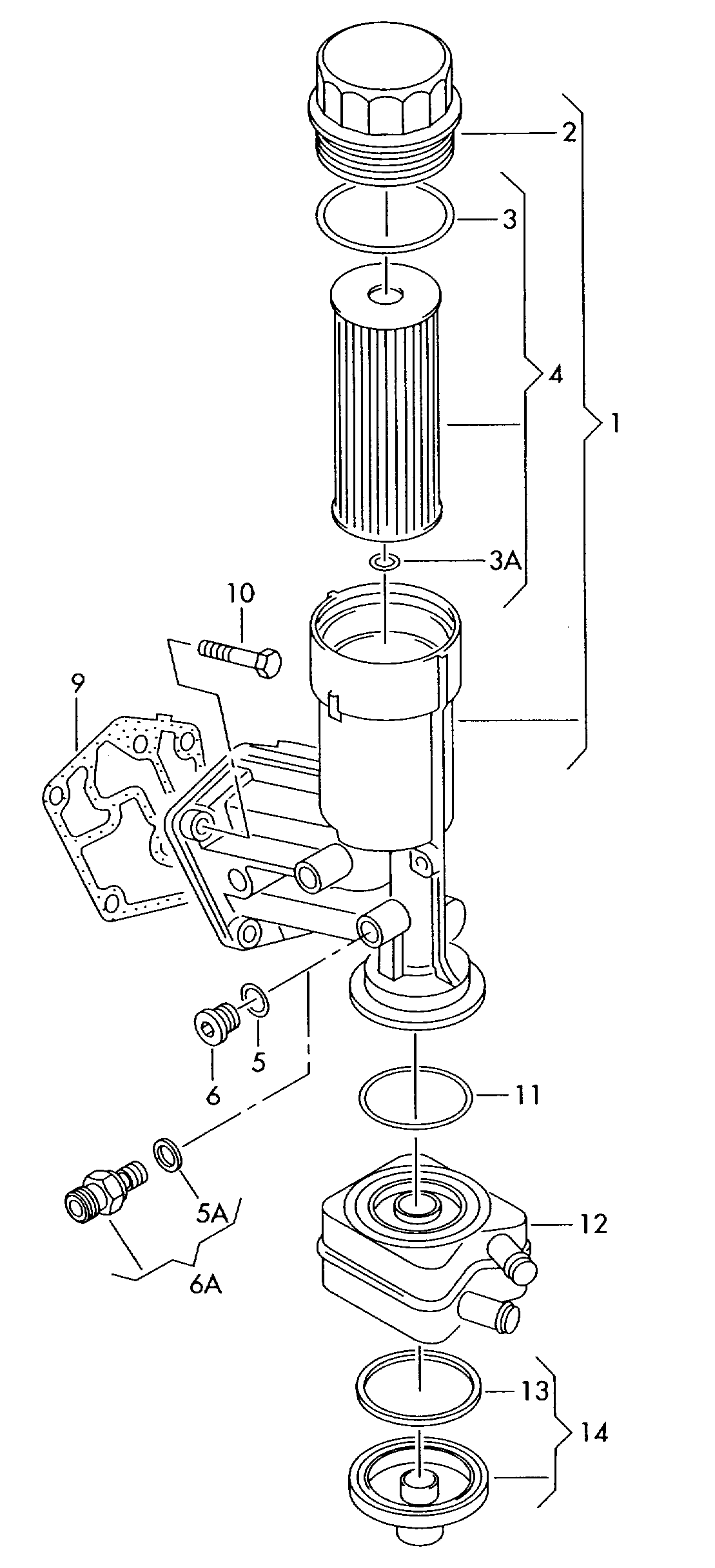 Oil filter, oil filter bracket 2.0 ltr. diesel eng.+, CBAA, CBAB, CBAC, CBBB Volkswagen Passat CC Coupe 2009-2012 EUR Oil filter, oil filter bracket 2.0 ltr. diesel eng.+, CBAA, CBAB, CBAC, CBBB Volkswagen Passat CC Coupe 2009-2012 EUR