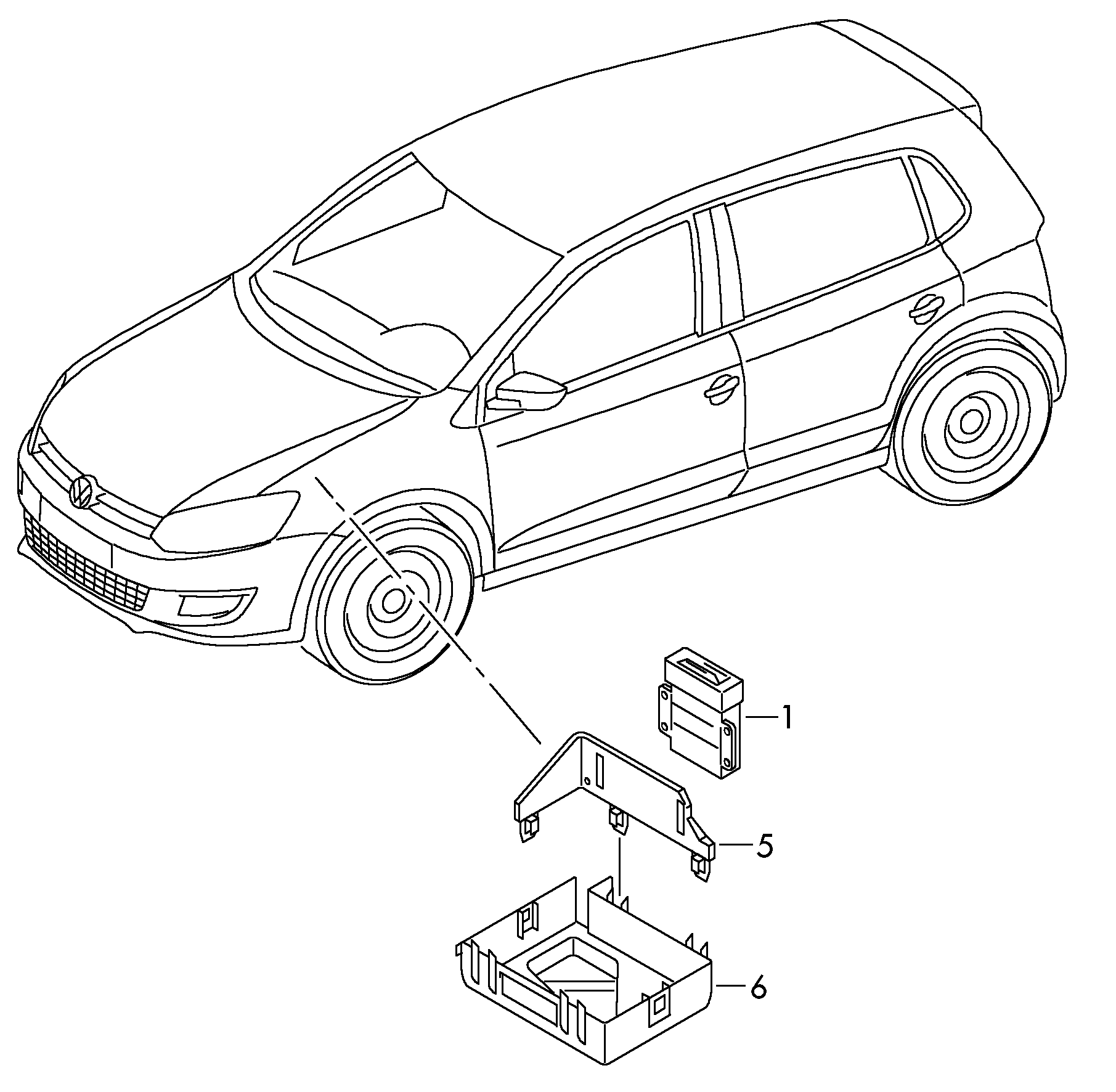 Control unit for 6-speed, automatic gearbox, fasteners PR-G1A Volkswagen Polo 2013-2017 EUR Control unit for 6-speed, automatic gearbox, fasteners PR-G1A Volkswagen Polo 2013-2017 EUR
