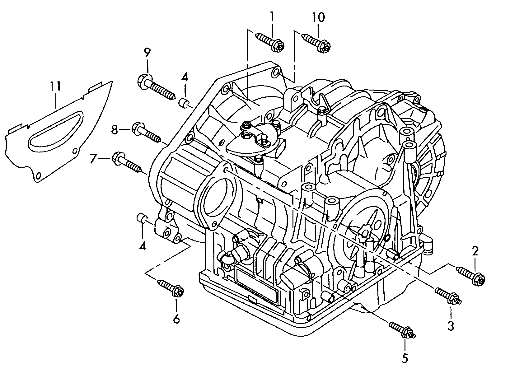 Mounting parts for engine and, transmission, for 6-speed automatic gearbox MFZ, QAW Volkswagen Polo 2013-2017 EUR Mounting parts for engine and, transmission, for 6-speed automatic gearbox MFZ, QAW Volkswagen Polo 2013-2017 EUR