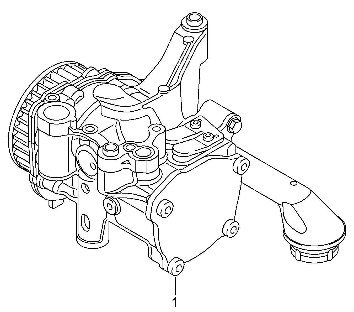 Oil pump with integrated, vacuum pump 2.0 ltr. diesel eng.+, CUVE, CUVC, CUWA Volkswagen Tiguan 2010-2017 EUR Oil pump with integrated, vacuum pump 2.0 ltr. diesel eng.+, CUVE, CUVC, CUWA Volkswagen Tiguan 2010-2017 EUR